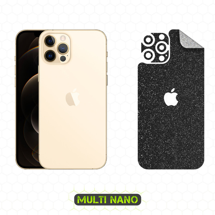 محافظ صفحه نمایش مولتی نانو مدل X-SLFG مناسب برای گوشی موبایل اپل iPhone 12 Pro Max به همراه برچسب پوششی پشت و محافظ لنز دوربین