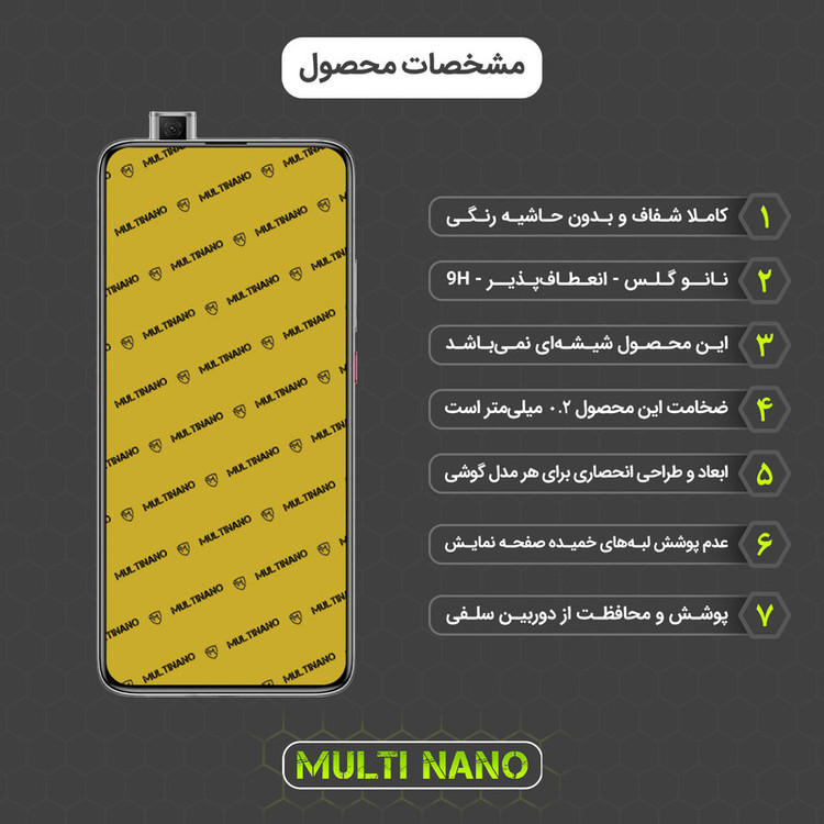 محافظ صفحه نمایش مولتی نانو مدل X-S2N مناسب برای گوشی موبایل شیائومی Poco F2 Pro بسته دو عددی
