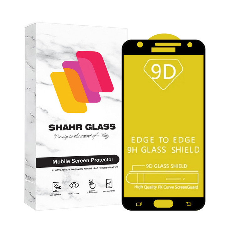 محافظ صفحه نمایش شهر گلس مدل FULLSH مناسب برای گوشی موبایل سامسونگ Galaxy J3 2017 / J3 Pro