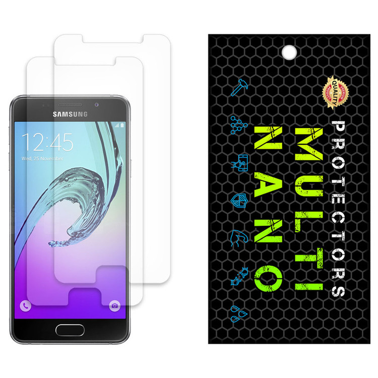 محافظ صفحه نمایش مات مولتی نانو مدل X-S2M مناسب برای گوشی موبایل سامسونگ Galaxy A3 2016 دو عددی