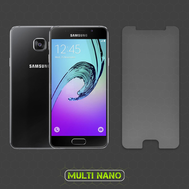 محافظ صفحه نمایش مات مولتی نانو مدل X-S2M مناسب برای گوشی موبایل سامسونگ Galaxy A3 2016 دو عددی