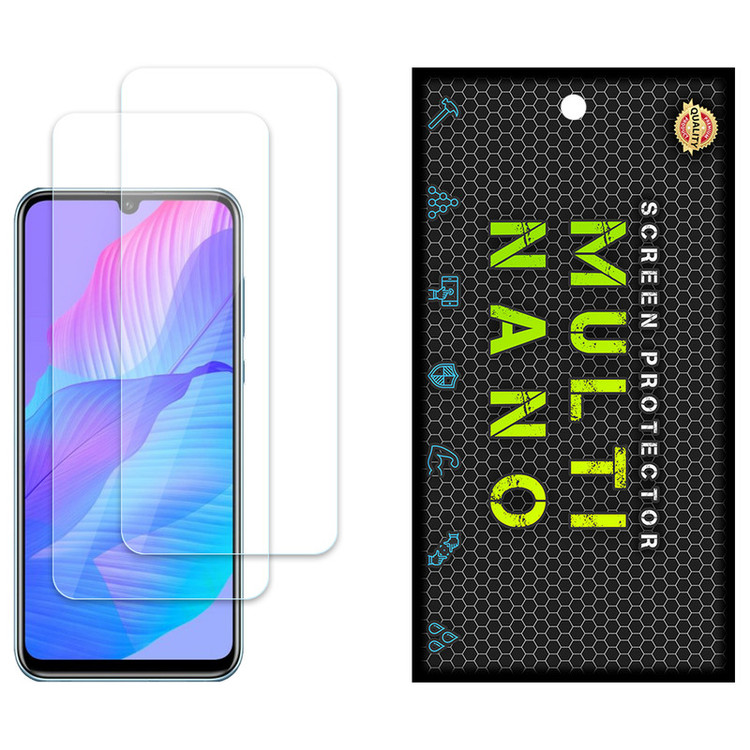 محافظ صفحه نمایش مولتی نانو مدل X-S2N مناسب برای گوشی موبایل هوآوی Y8P بسته دو عددی
