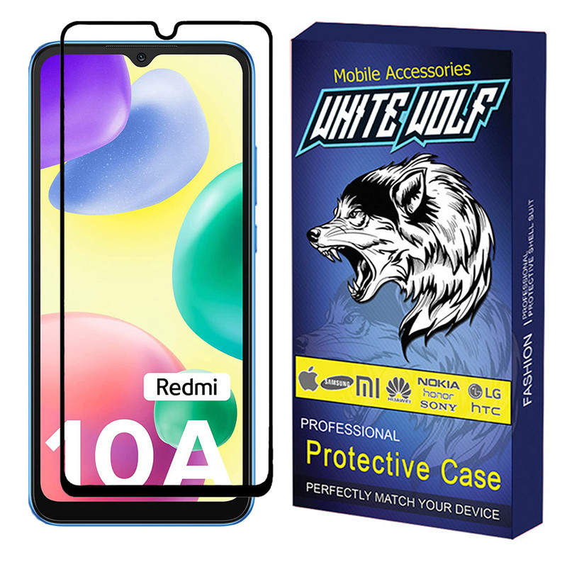 محافظ صفحه نمایش وایت ولف مدل WGF3 مناسب برای گوشی موبایل شیائومی  Redmi 10A
