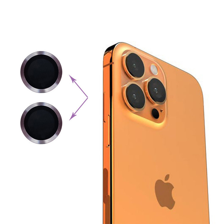 محافظ لنز دوربین مدل رینگی B مناسب برای گوشی موبایل اپل Iphone 14 max