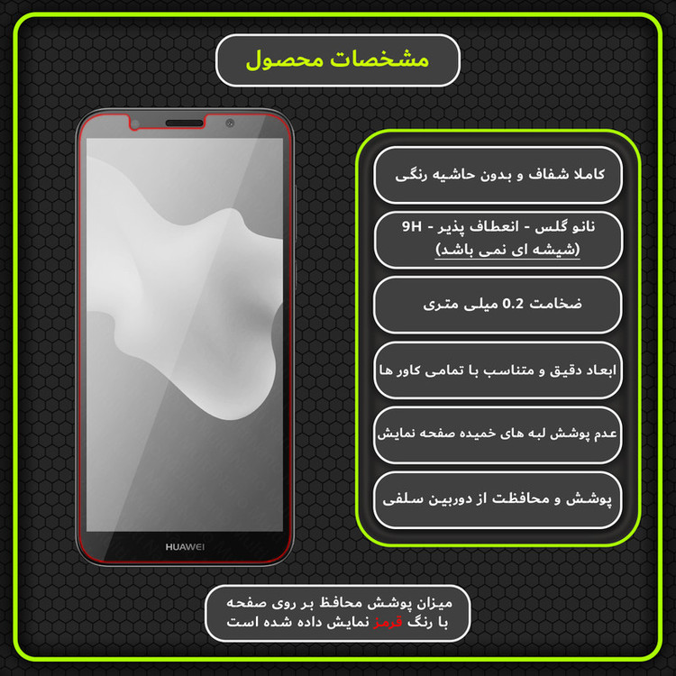 محافظ صفحه نمایش مولتی نانو مدل X-S2N مناسب برای گوشی موبایل هوآوی Enjoy 8E Youth بسته دو عددی