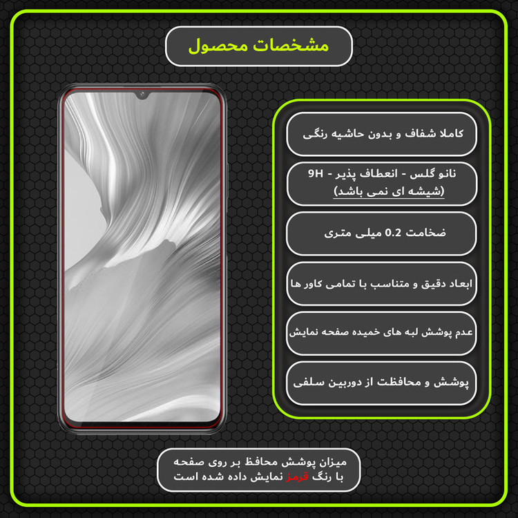 محافظ صفحه نمایش مولتی نانو مدل X-S1N مناسب برای گوشی موبایل آنر X30 Max