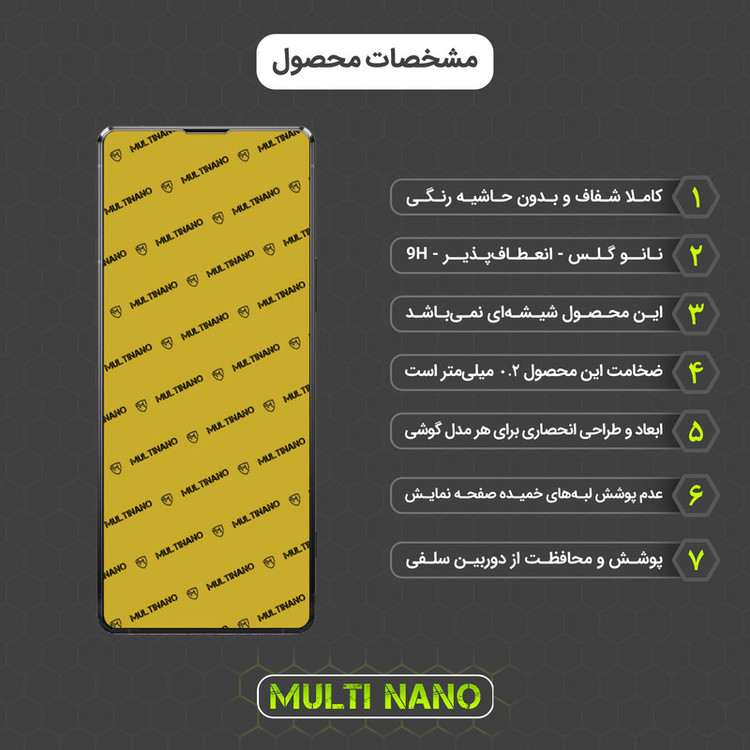 محافظ صفحه نمایش مولتی نانو مدل X-S2N مناسب برای گوشی موبایل سونی Xperia 1 II بسته دو عددی