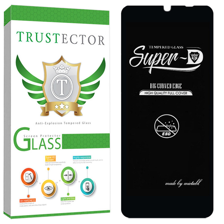 محافظ صفحه نمایش تراستکتور مدل SUPRT20 مناسب برای گوشی موبایل سامسونگ Galaxy F06 5G / Galaxy M06 5G / Galaxy A06 5G / Galaxy F16 5G / Galaxy M16 5G / ریلمی Realme C61 / Note 60 / Note 60x / رد تون Red Tone E10