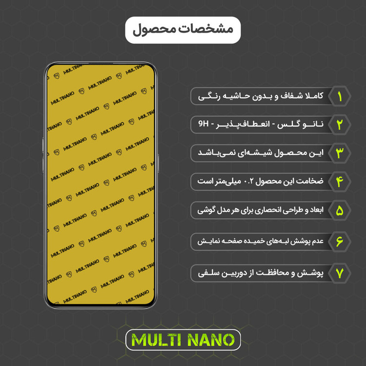 محافظ صفحه نمایش مولتی نانو مدل X-S1N مناسب برای گوشی موبایل ریلمی GT 5G