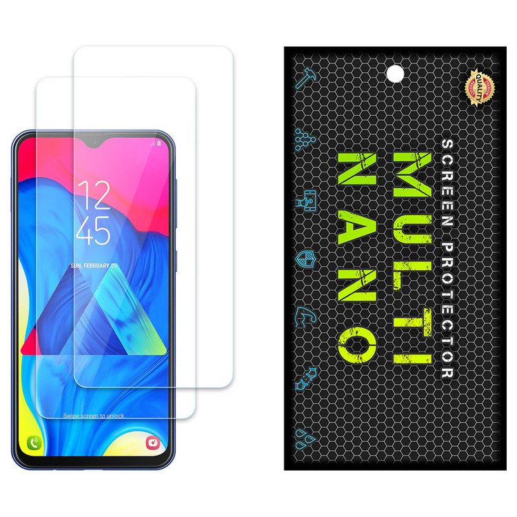 محافظ صفحه نمایش مولتی نانو مدل X-S2N مناسب برای گوشی موبایل سامسونگ Galaxy M10 بسته دو عددی