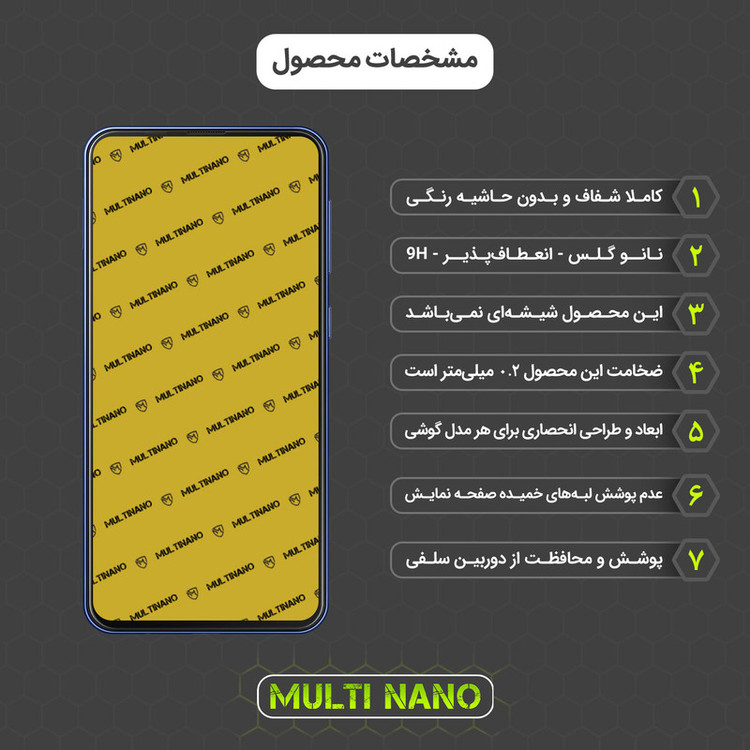 محافظ صفحه نمایش مولتی نانو مدل X-S2N مناسب برای گوشی موبایل سامسونگ Galaxy M10 بسته دو عددی