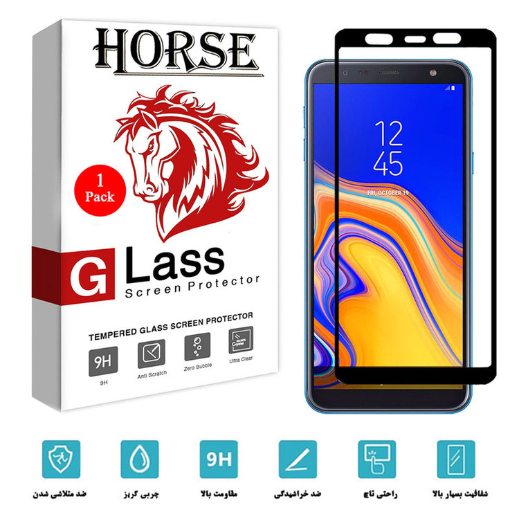 محافظ صفحه نمایش سرامیکی هورس مدل CRM مناسب برای گوشی موبایل سامسونگ Galaxy J4 Core