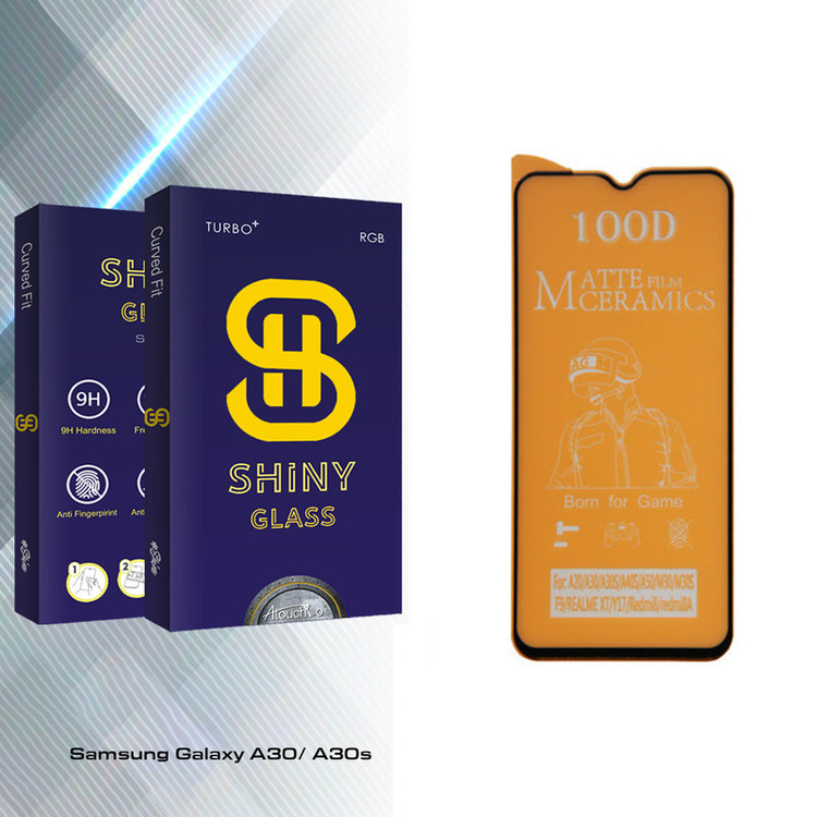 محافظ صفحه نمایش مات آتوچبو مدل Shiny Glass مناسب برای گوشی موبایل سامسونگ Galaxy A30/ A30s
