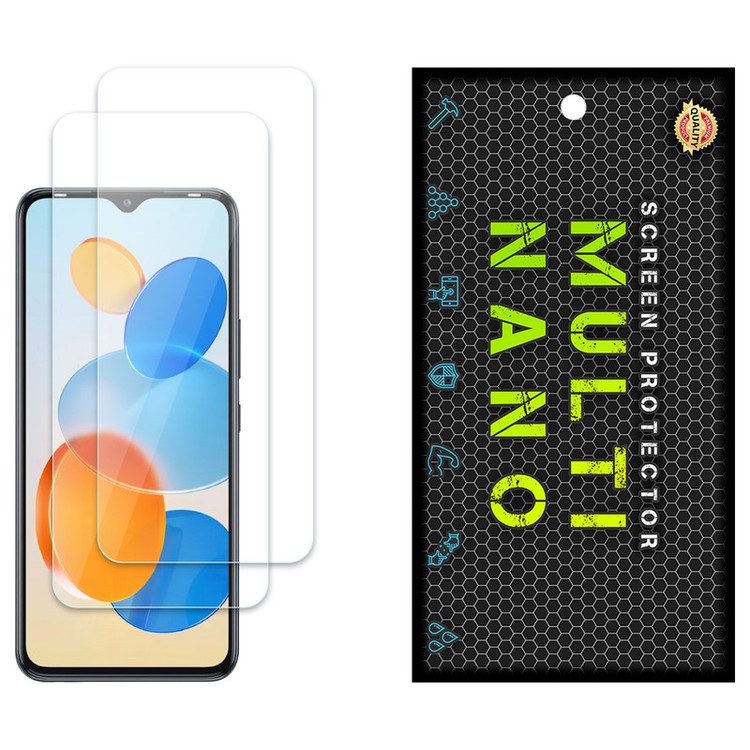 محافظ صفحه نمایش مولتی نانو مدل X-S2N مناسب برای گوشی موبایل اینفینیکس Smart 6 Plus بسته دو عددی