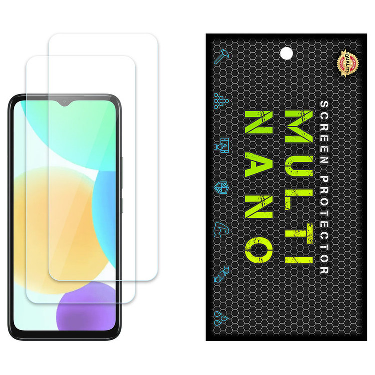 محافظ صفحه نمایش مولتی نانو مدل X-S2N مناسب برای گوشی موبایل اینفینیکس Smart 6 بسته دو عددی