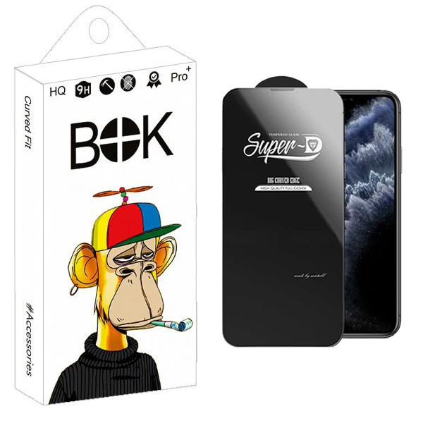 محافظ صفحه نمایش بوک مدل Transparent SuperD مناسب برای گوشی موبایل اپل iPhone 11 Pro Max