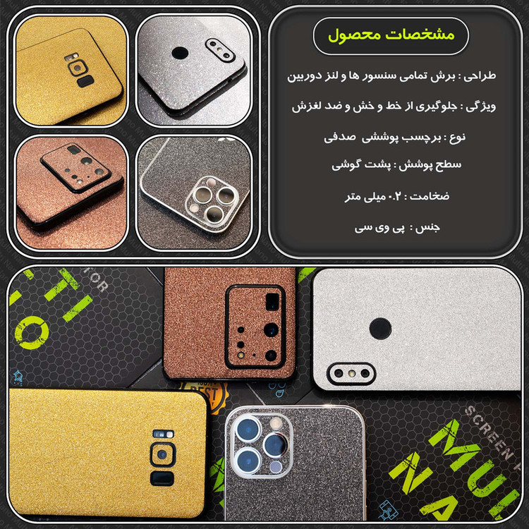 برچسب پوششی مولتی نانو مدل X-F1G-S مناسب برای گوشی موبایل اینفینیکس Note 10 به همراه محافظ صفحه نمایش