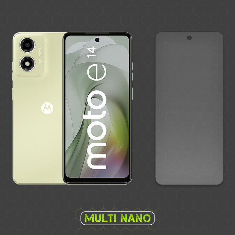 محافظ صفحه نمایش مات مولتی نانو مدل X-S1M مناسب برای گوشی موبایل موتورولا Moto E14