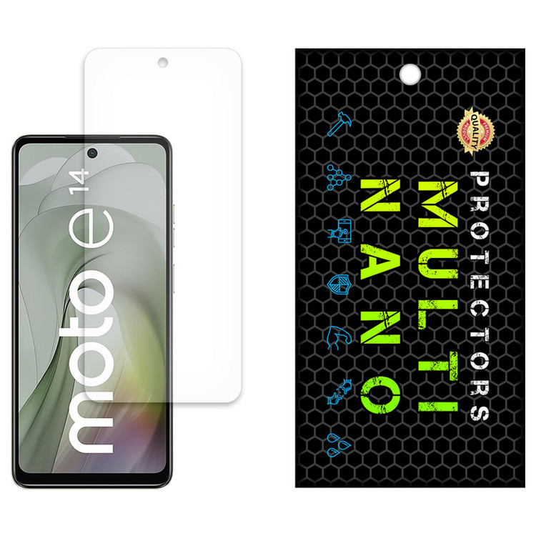 محافظ صفحه نمایش مات مولتی نانو مدل X-S1M مناسب برای گوشی موبایل موتورولا Moto E14