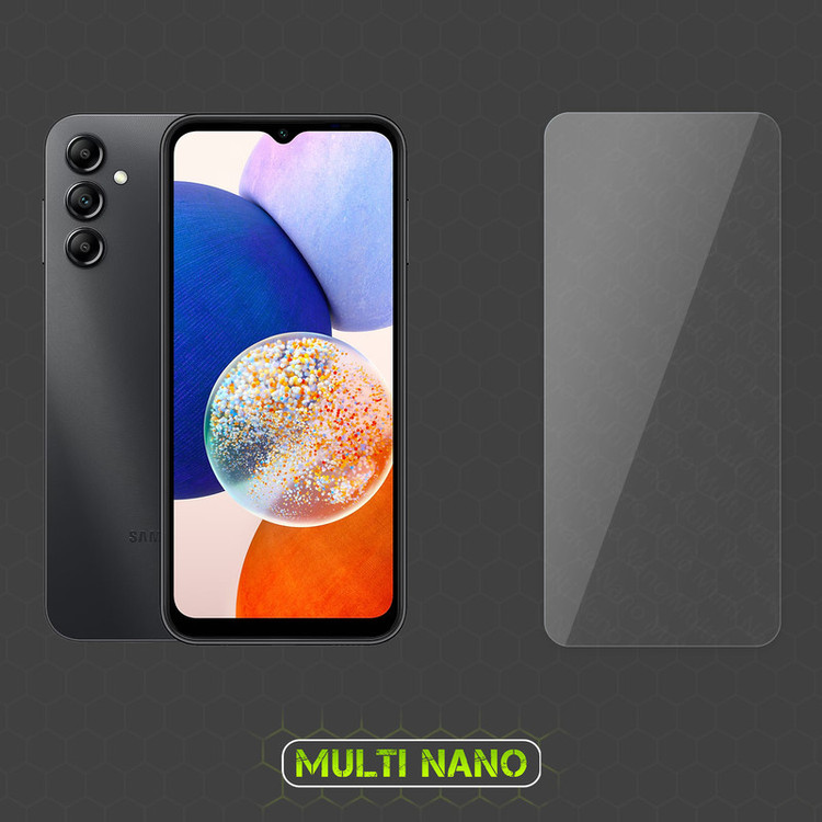 محافظ صفحه نمایش مولتی نانو مدل X-SFG مناسب برای گوشی موبایل سامسونگ Galaxy A14 به همراه برچسب پوششی