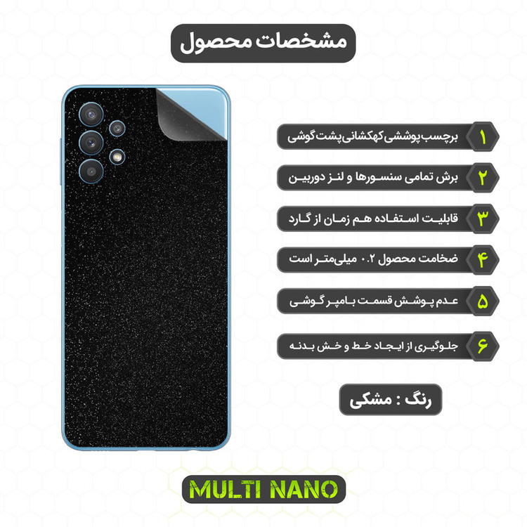 محافظ صفحه نمایش مولتی نانو مدل X-SFG مناسب برای گوشی موبایل سامسونگ Galaxy M32 5G به همراه برچسب پوششی