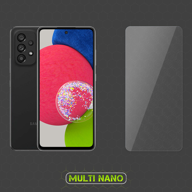 محافظ صفحه نمایش مولتی نانو مدل X-SFG مناسب برای گوشی موبایل سامسونگ Galaxy A53 5G به همراه برچسب پوششی