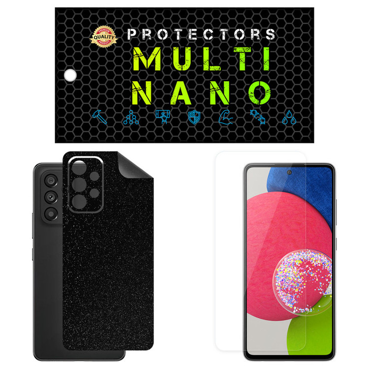 محافظ صفحه نمایش مولتی نانو مدل X-SFG مناسب برای گوشی موبایل سامسونگ Galaxy A53 5G به همراه برچسب پوششی