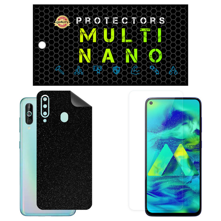 محافظ صفحه نمایش مولتی نانو مدل X-SFG مناسب برای گوشی موبایل سامسونگ Galaxy M40 به همراه برچسب پوششی