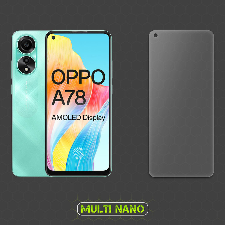 محافظ صفحه نمایش مات مولتی نانو مدل X-S2M مناسب برای گوشی موبایل اوپو A78 4G بسته دو عددی