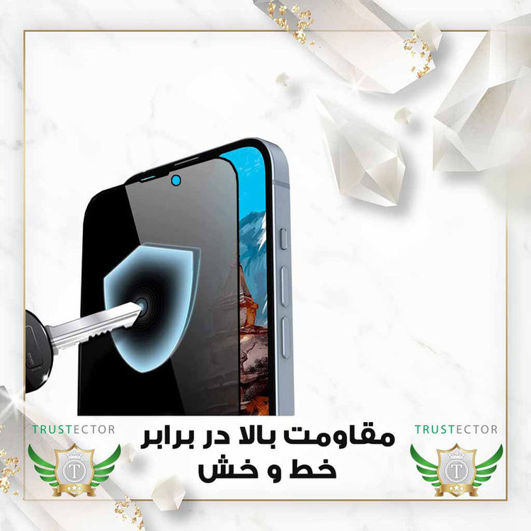 محافظ صفحه نمایش حریم شخصی تراستکتور مدل FTLPRVCTRN مناسب برای گوشی موبایل آنر X6b