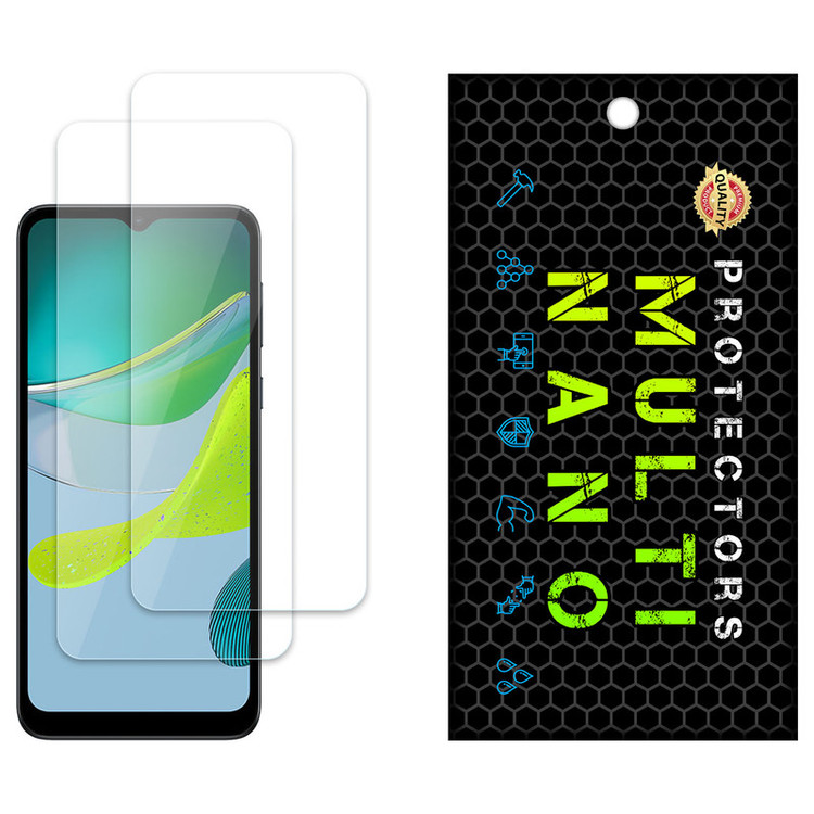 محافظ صفحه نمایش مولتی نانو مدل X-S2N مناسب برای گوشی موبایل موتورولا Moto E13 بسته دو عددی