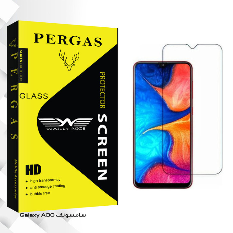 محافظ صفحه نمایش وایلی نایس مدل Pergas Glass مناسب برای گوشی موبایل سامسونگ Galaxy A30