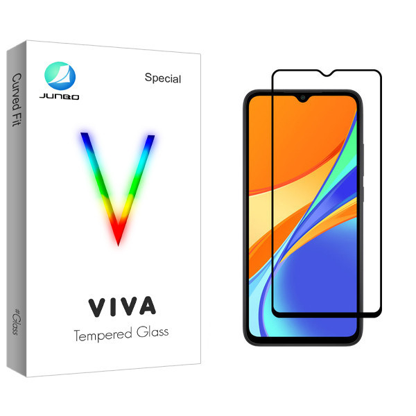 محافظ صفحه نمایش جانبو مدل Viva Glass مناسب برای گوشی موبایل شیائومی Redmi 9