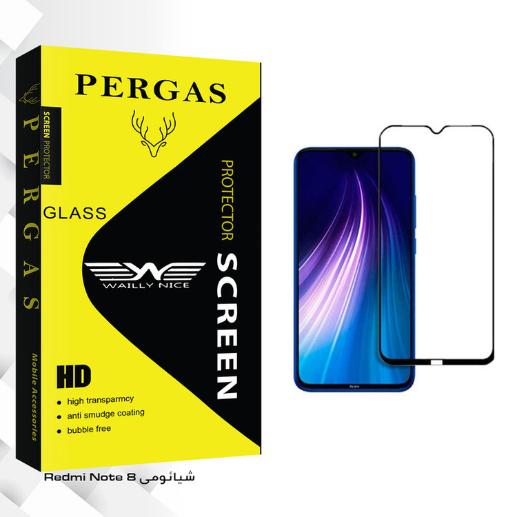 محافظ صفحه نمایش وایلی نایس مدل Pergas Glass مناسب برای گوشی موبایل شیائومی Redmi Note 8