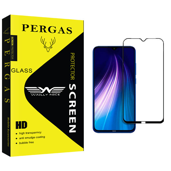 محافظ صفحه نمایش وایلی نایس مدل Pergas Glass مناسب برای گوشی موبایل شیائومی Redmi Note 8