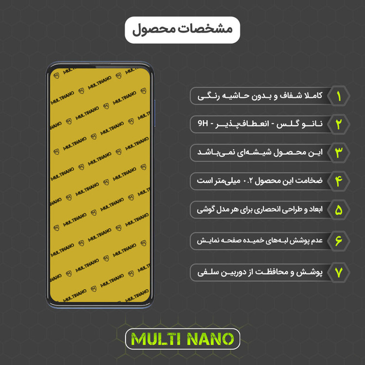 محافظ صفحه نمایش مولتی نانو مدل X-S2N مناسب برای گوشی موبایل موتورولا One 5G بسته دو عددی
