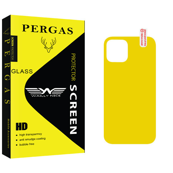 محافظ پشت گوشی وایلی نایس مدل Pergas Glass مناسب برای گوشی موبایل اپل iPhone 12 Pro