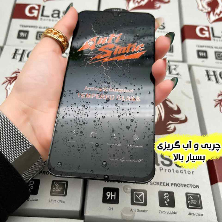 محافظ صفحه نمایش آنتی استاتیک هورس مدل ANTI2H مناسب برای گوشی موبایل سامسونگ Galaxy A20 / A30 / A30s / M30 / M30s / M10s / M21 / M21 2021 / M21s / M31 / M31 Prime / F41 / هوآوی Y6p / Y8p