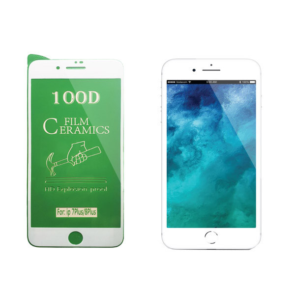 محافظ صفحه نمایش سرامیکی گریفین مدل FLCRG GN pl مناسب برای گوشی موبایل اپل iPhone 8 Plus