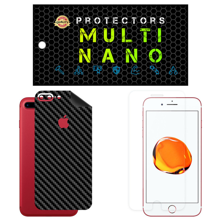 محافظ صفحه نمایش مولتی نانو مدل X-SFC مناسب برای گوشی موبایل اپل iPhone 7 Plus به همراه برچسب پوششی