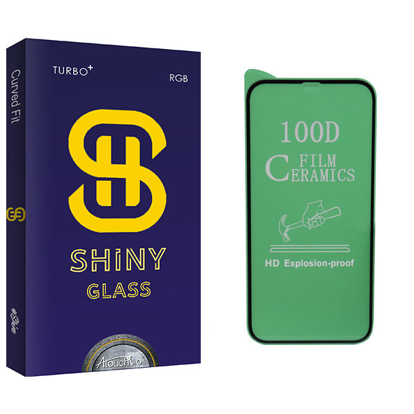 محافظ صفحه نمایش سرامیکی آتوچبو مدل Shiny Glass مناسب برای گوشی موبایل اپل iPhone 12 Pro