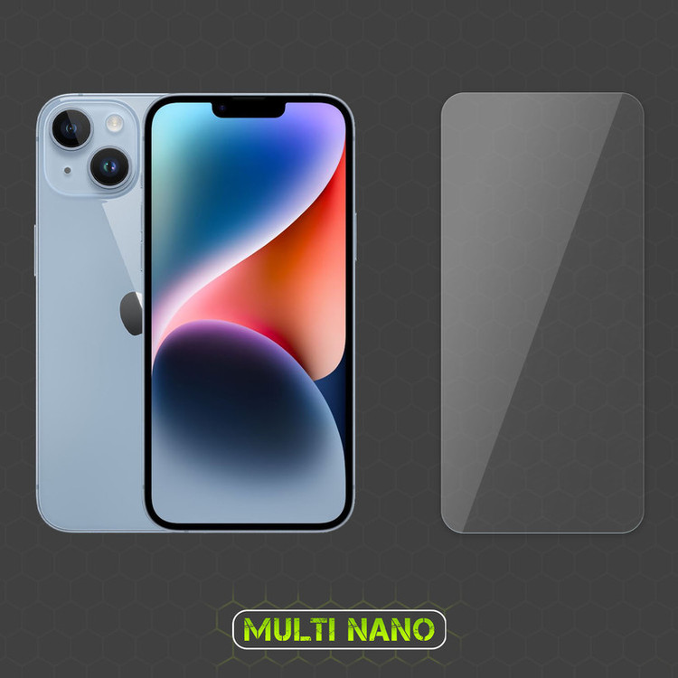 محافظ صفحه نمایش مولتی نانو مدل X-SFC مناسب برای گوشی موبایل اپل iPhone 14 Plus به همراه برچسب پوششی