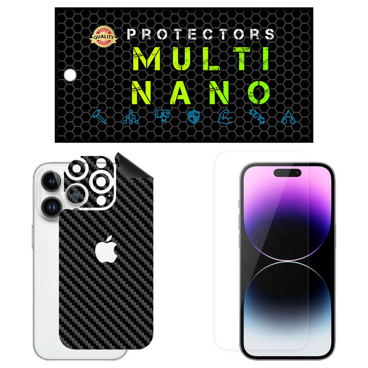 محافظ صفحه نمایش مولتی نانو مدل X-SFC مناسب برای گوشی موبایل اپل iPhone 14 Pro به همراه برچسب پوششی