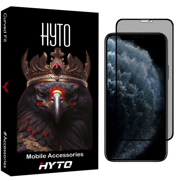 محافظ صفحه نمایش حریم شخصی هیتو مدل SuperX Pro مناسب برای گوشی موبایل اپل iPhone XS Max/ 11 Pro Max
