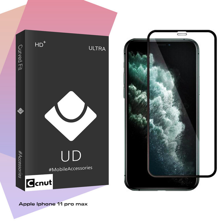 محافظ صفحه نمایش مات کوکونات مدل UD Black مناسب برای گوشی موبایل اپل Iphone 11 pro max