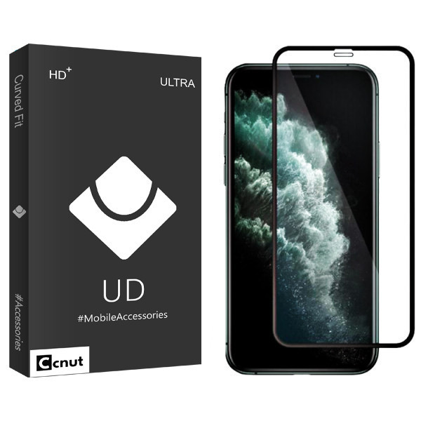 محافظ صفحه نمایش مات کوکونات مدل UD Black مناسب برای گوشی موبایل اپل Iphone 11 pro max