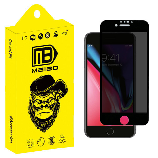محافظ صفحه نمایش حریم شخصی میبو مدل Black View مناسب برای گوشی موبایل اپل iPhone 7 Plus / 8 Plus