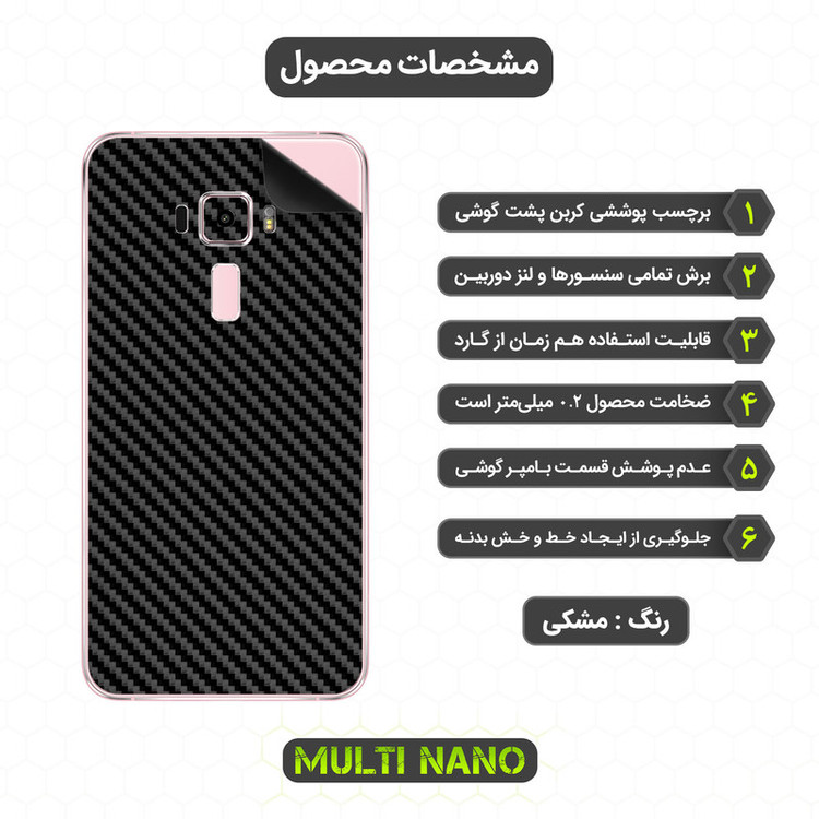 محافظ صفحه نمایش مولتی نانو مدل X-SFC مناسب برای گوشی موبایل ایسوس Zenfone 3 5.5 in / ZE552KL به همراه برچسب پوششی