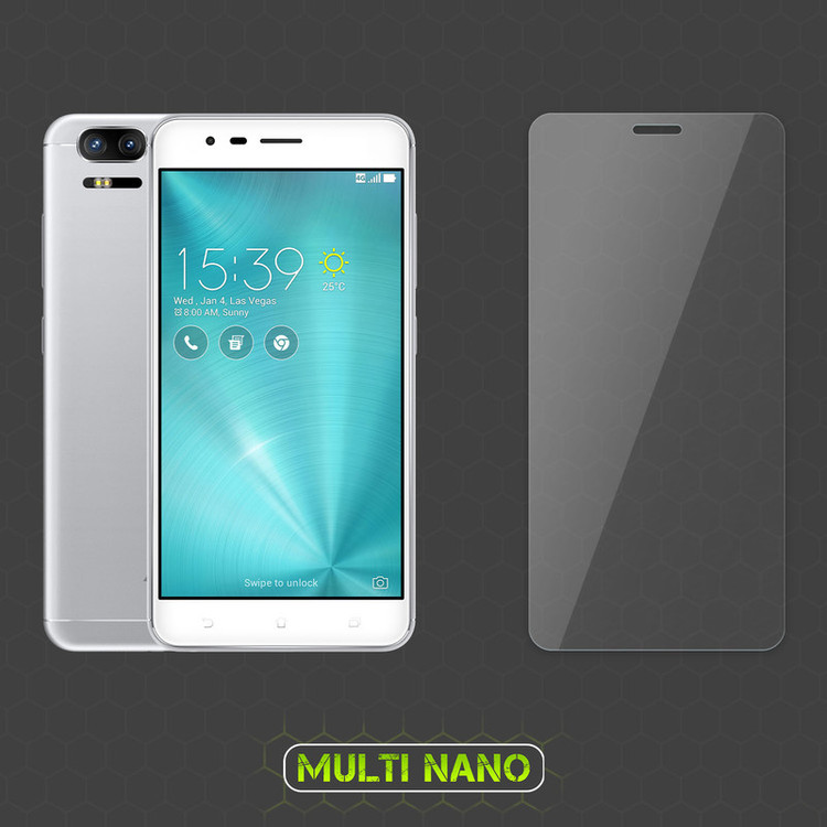 محافظ صفحه نمایش مولتی نانو مدل X-SFC مناسب برای گوشی موبایل ایسوس Zenfone 3 Zoom / ZE553KL به همراه برچسب پوششی