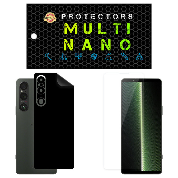 محافظ صفحه نمایش مولتی نانو مدل X-SFM مناسب برای گوشی موبایل سونی Xperia 1 V به همراه برچسب پوششی
